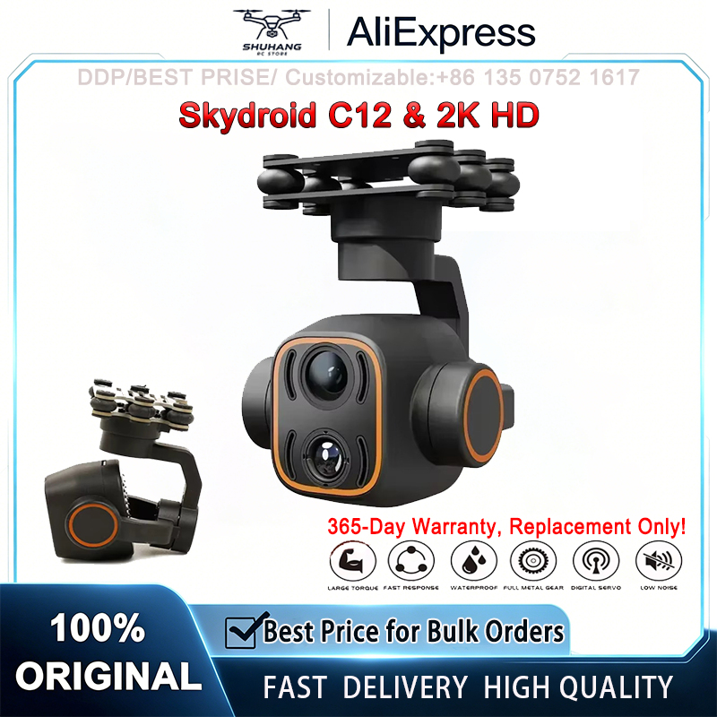 Thermal Imager Drone Gimbal - Skydroid C12 Telecamera Termica 2K HD