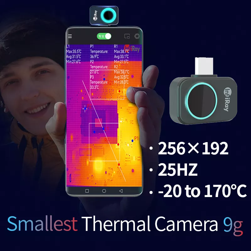 Inray P2 termocamera a infraro - Nf 521 Thermal Imaging Camera recensione e prezzo