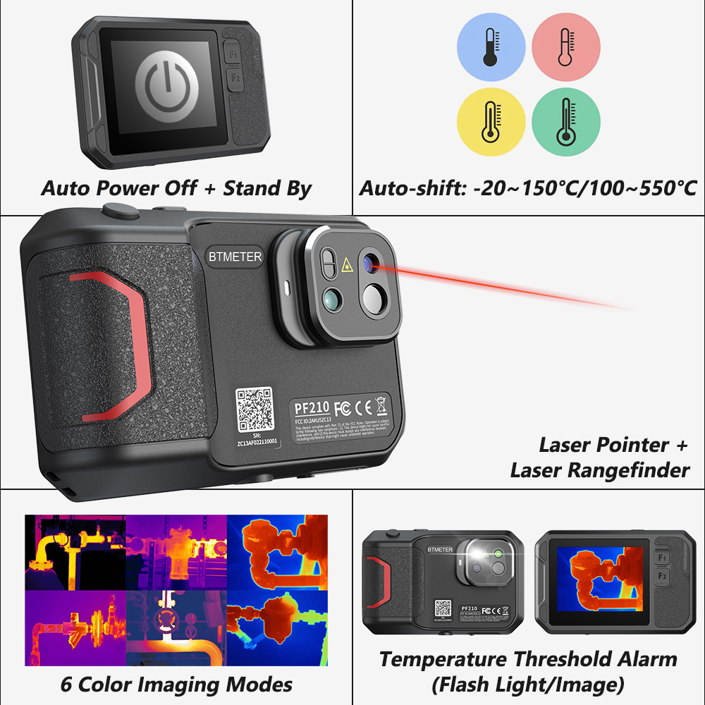 Termocamera Portatile 256x192  - Thermal Imaging Camera 256X192 recensione e prezzo