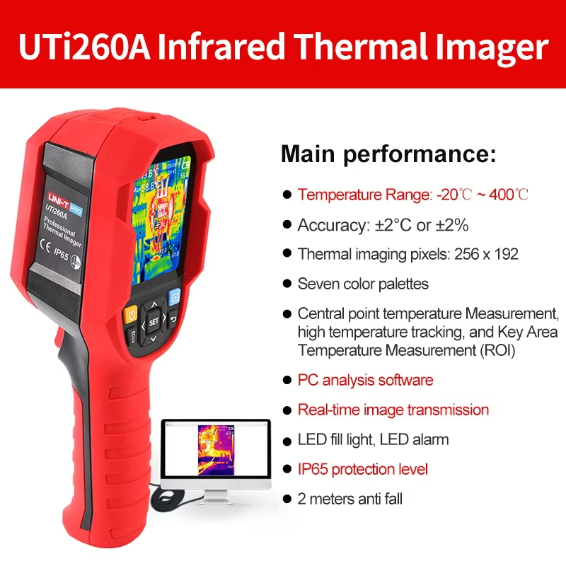Termocamera a infrarossi UNI-T - Thermal Imaging Camera 256X192 recensione e prezzo